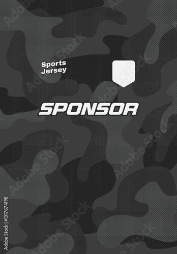 camouflage pattern for sport jersey pattern design