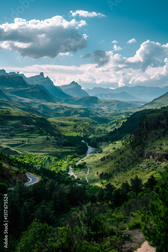 Enchanting Panorama of Lush Greenery in Tzaneen: Raw Elegance of Nature