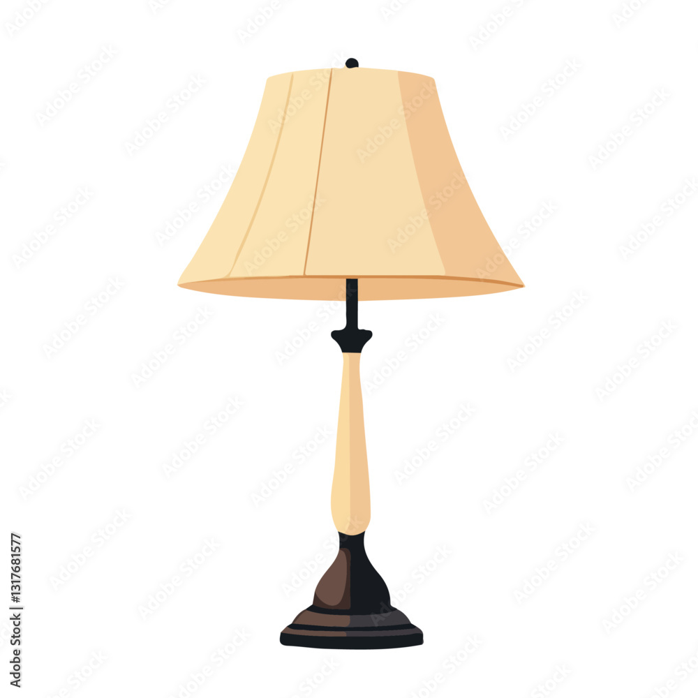 2D flat vector illustration Lamp icon isolated on a white background.
2D flat vector illustration Lamp icon isolated on a white background.