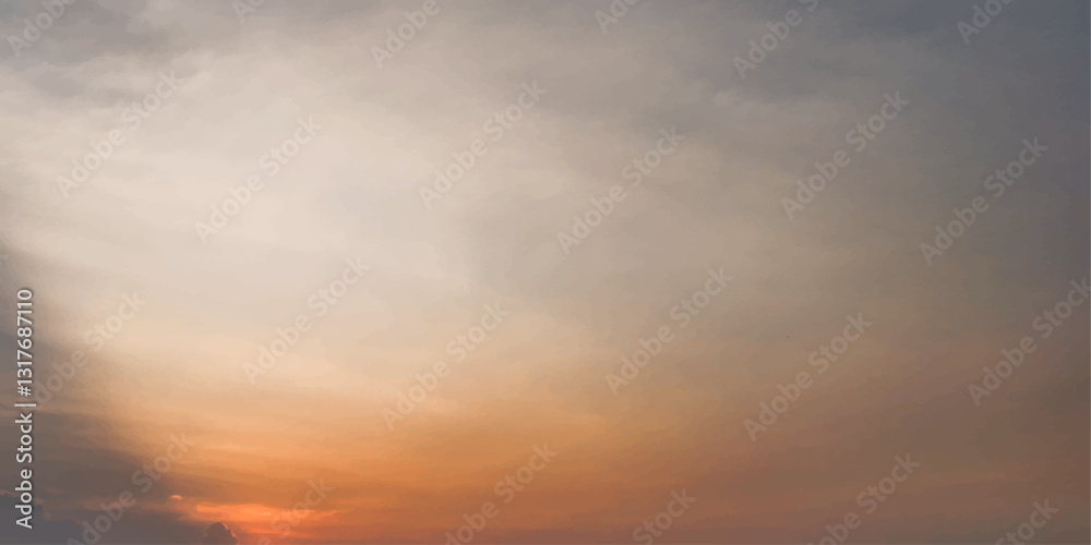 Obraz premium dramatic sky with clouds