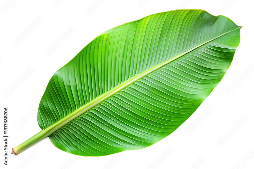 green banana leaf image isolated on transparent green banana leaf image isolated on transparent
