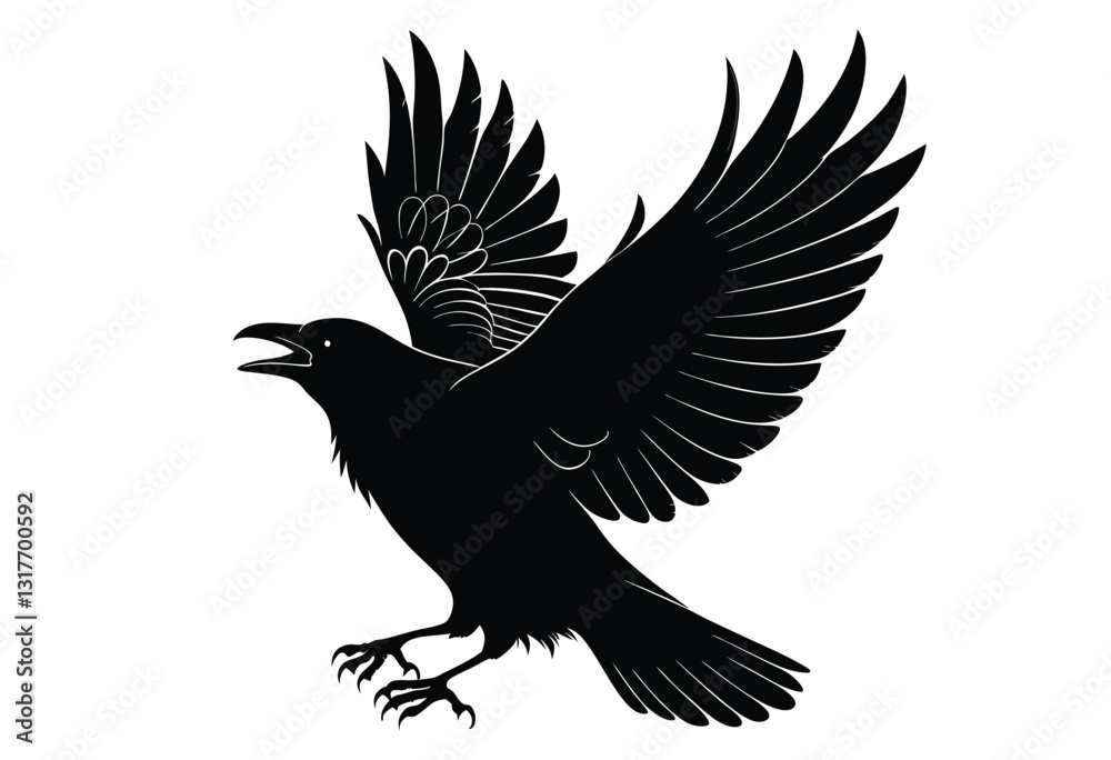 Black Silhouette vector design Black Silhouette vector design
