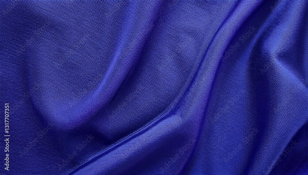 Obraz premium blue silk background