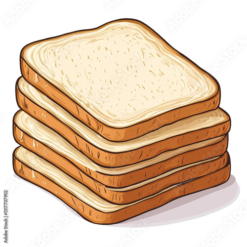 fun and quirky cartoon food illustrations