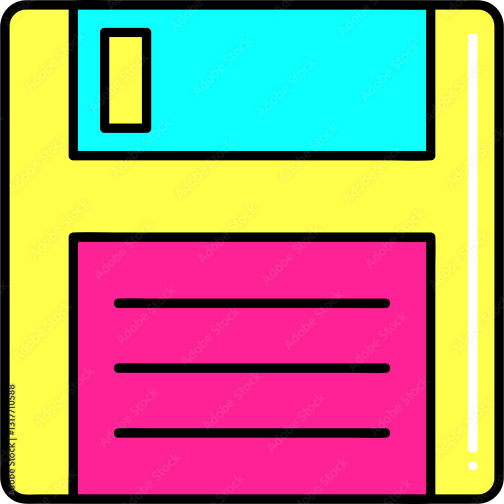 90s icons style Retro 90s icons style Retro