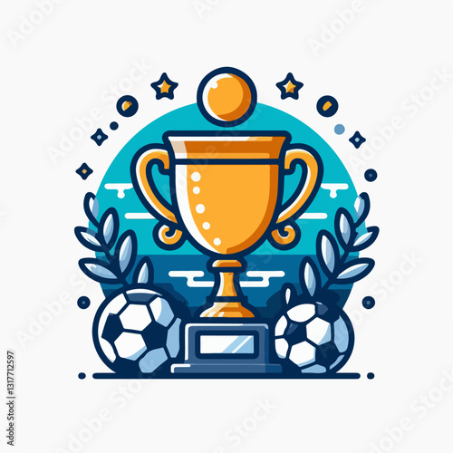 tropy vector illustration 