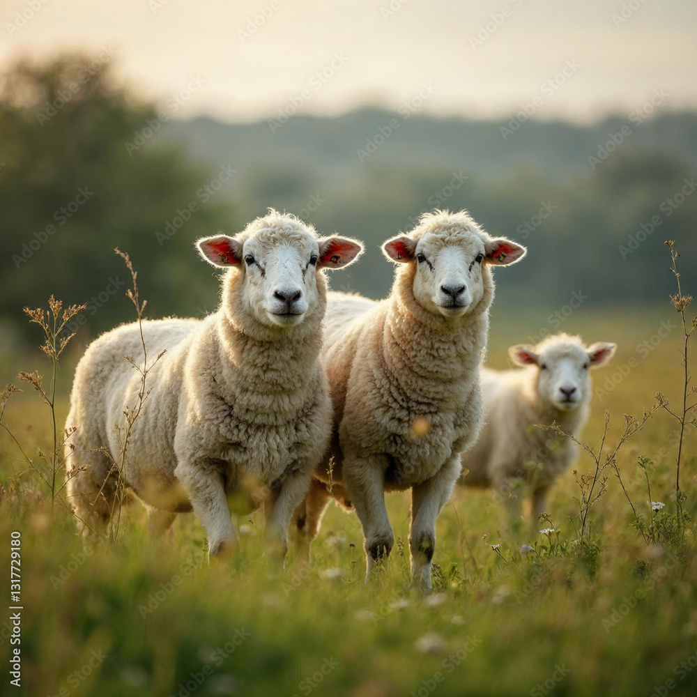 sheep and lamb sheep and lamb