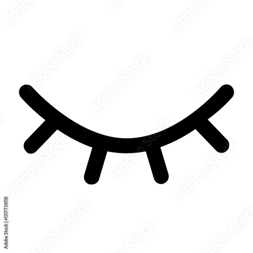 Peaceful Eyes Closed In Quiet Contemplation Finding Inner Serenity A Minimalist Black And White Graphic
