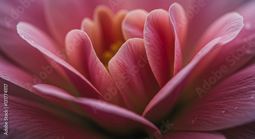 Exquisite Macro Shot of Flower Petals