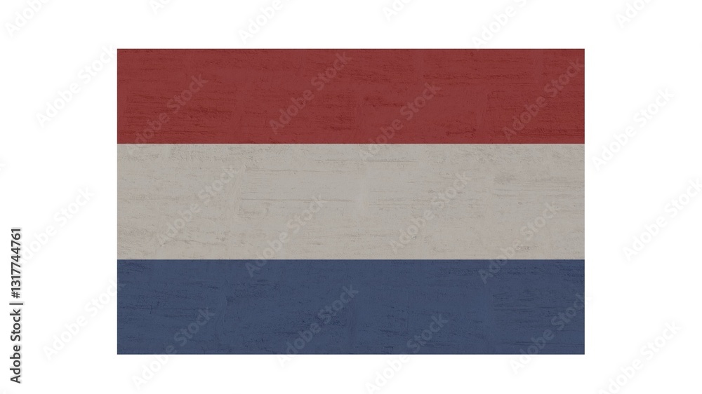 Netherlands national flag isolated on white background. Holland, is a country in Northwestern Europe, with overseas territories in the Caribbean. It is the largest of the four constituent countries. Netherlands national flag isolated on white background. Holland, is a country in Northwestern Europe, with overseas territories in the Caribbean. It is the largest of the four constituent countries.