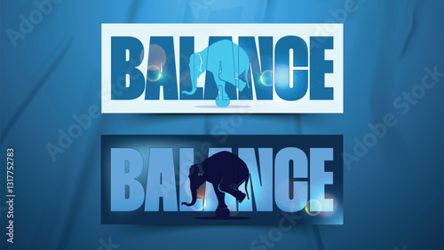 corporate banner for work balance