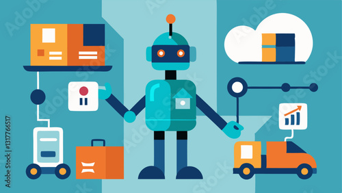 These illustrations can help visualize the various functions and collaborations a autonomous warehouse robots in modern supply chain operations.