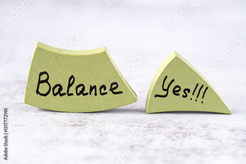 Balance, yes