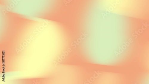 An abstract, smooth gradient composition with warm yellow and salmon-orange blended colors.
