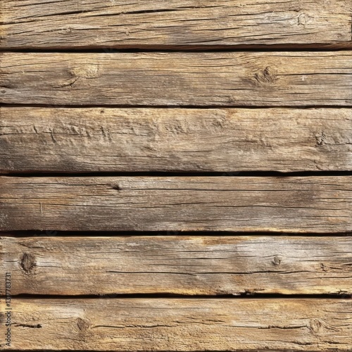 Rustic weathered brown wood planks background texture.