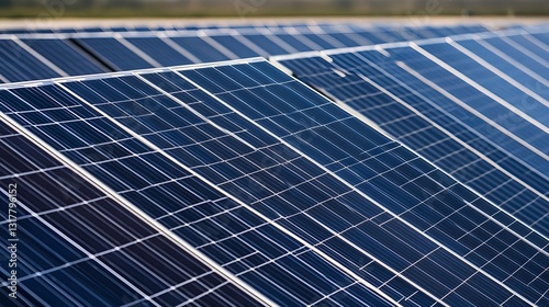 Solar Panel Field, Renewable Energy - Renewable energy
