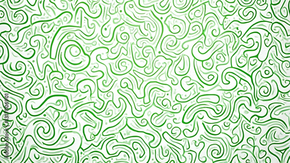 Fototapeta premium st patricks day tilt shift doodle pattern