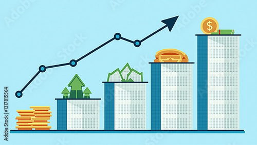 Investment Portfolio Strategy diversified assets for financial growth, risk management, wealth allocation, secure retirement savings, long-term financial planning, and prosperity.