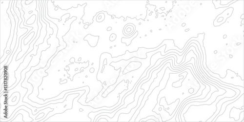  Seamless and High-Detail Topographic Map Design with Artistic Elevation Contours and Geographic Relief Representation
