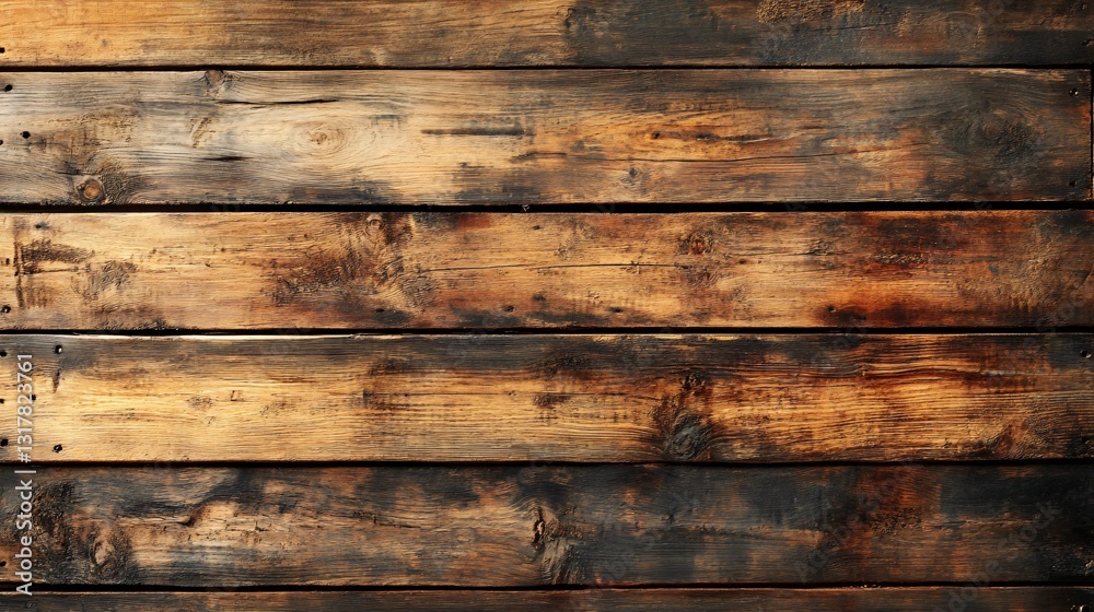 Fototapeta premium Grunge Wooden Board Texture Background - AR 16:9
