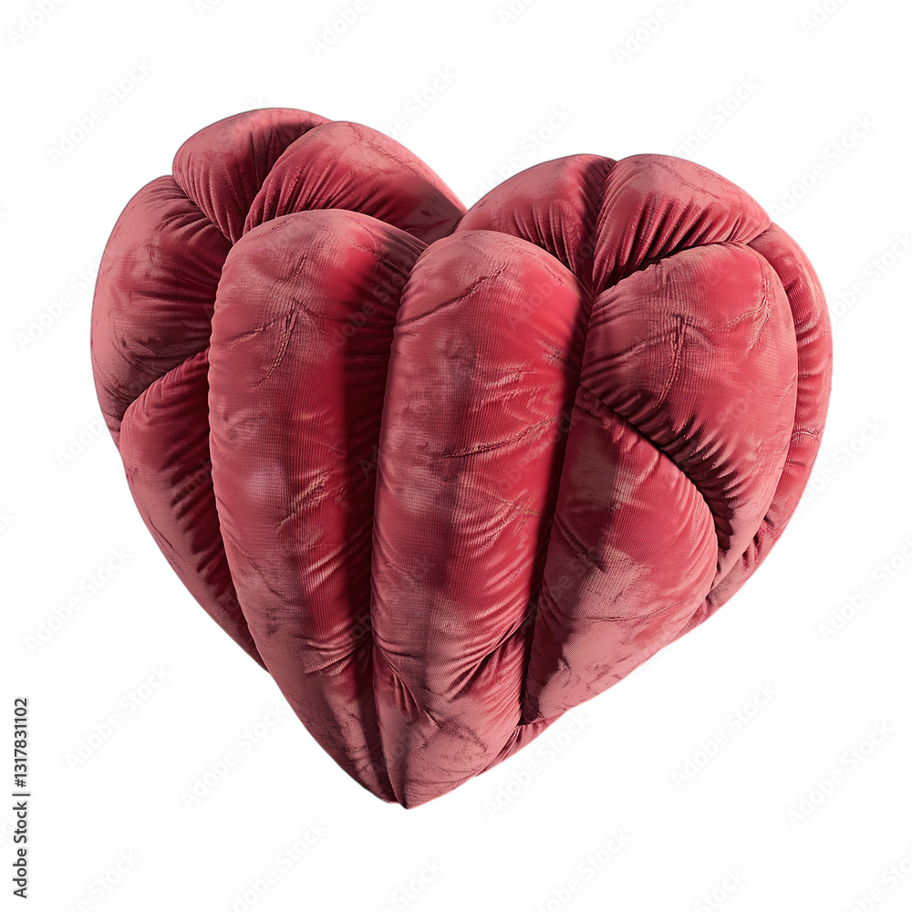 heart shaped pillow