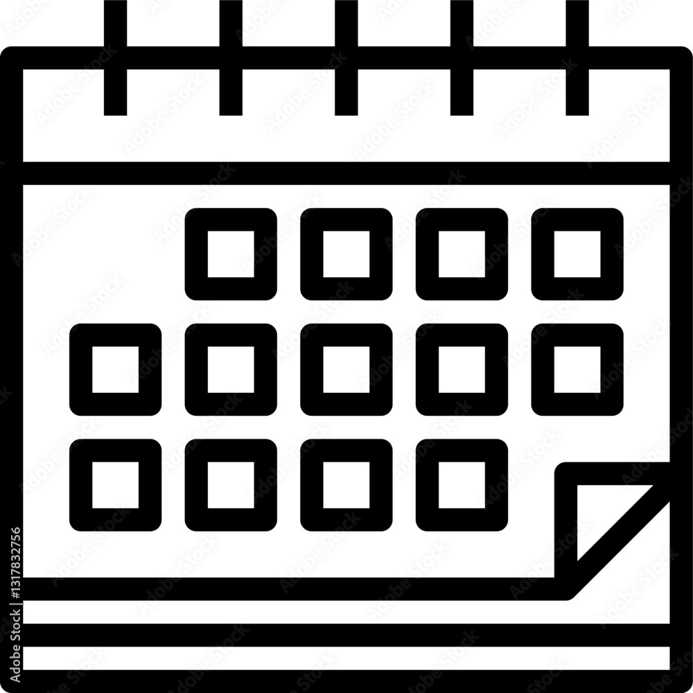 Planning A Joyful Event, Marking Important Dates On A Crisp, Clean Calendar, A Simple Yet Effective Visual Reminder Of Upcoming Celebrations And Activities With Bold Black Lines And A Minimalist Desig Planning A Joyful Event, Marking Important Dates On A Crisp, Clean Calendar, A Simple Yet Effective Visual Reminder Of Upcoming Celebrations And Activities With Bold Black Lines And A Minimalist Desig
