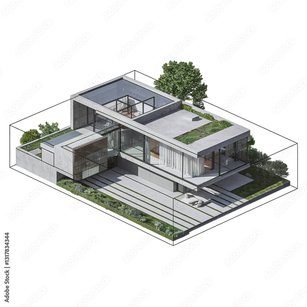 3d model house