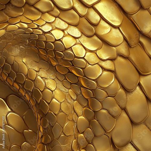 gold snake skin texture