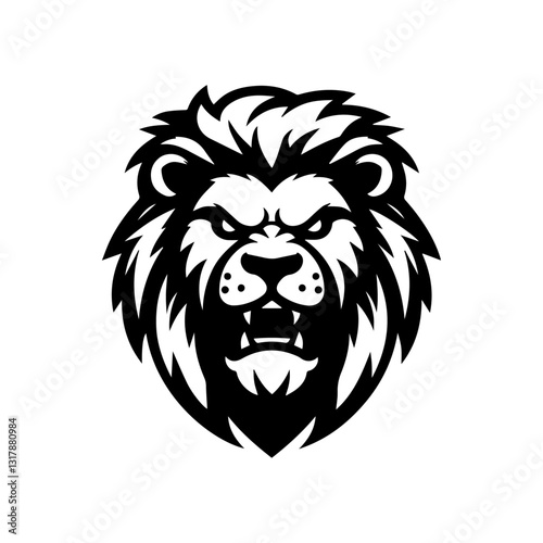 Leon logo black and white