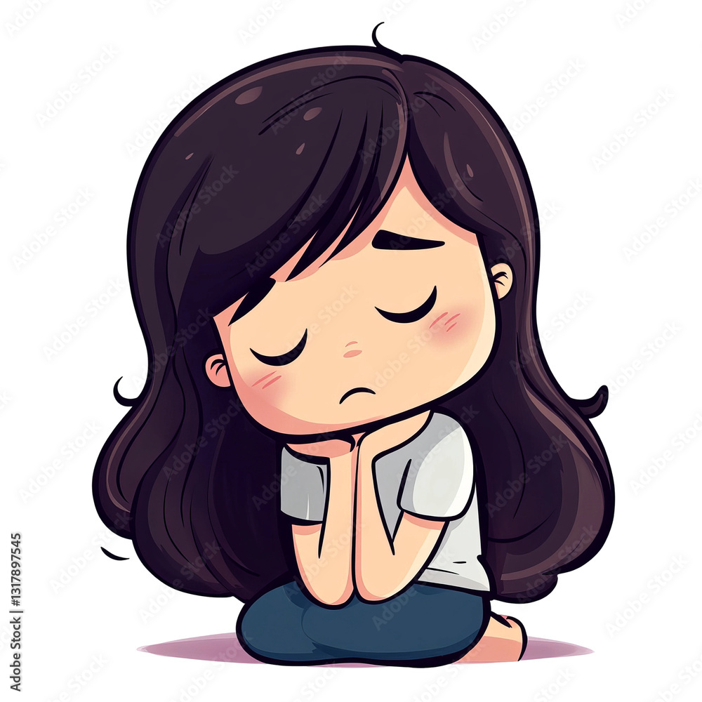 a playful illustration of a character feeling ashamed
a playful illustration of a character feeling ashamed