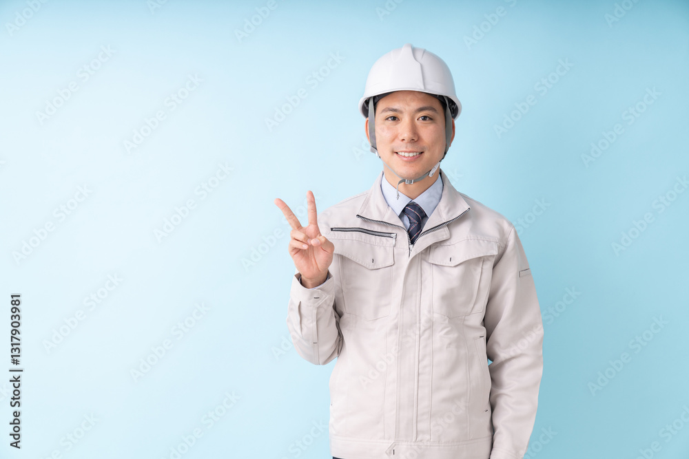 ビジネスマン 作業服 ビジネスマン 作業服
