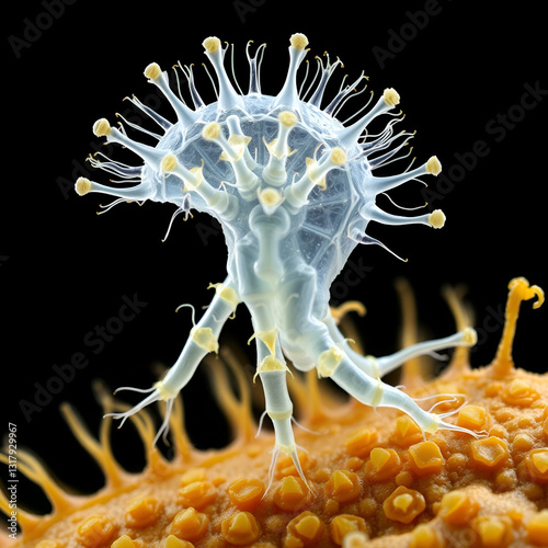 Structure of a paramecium