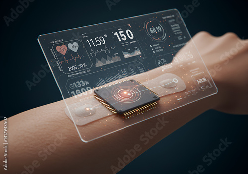 Wearable Biochip Implant Analyzing Real-Time Physiological Data 2