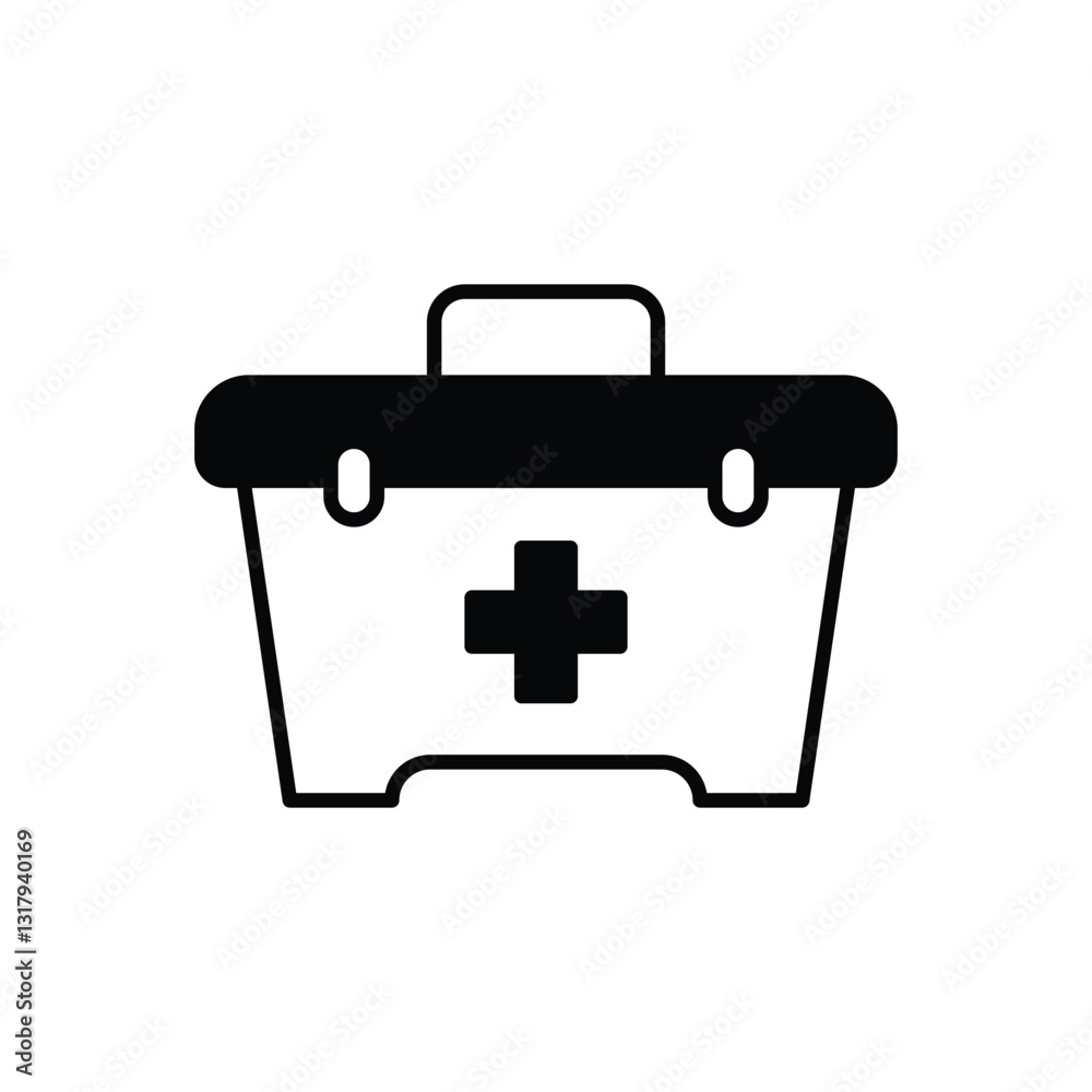 Fototapeta premium First Aid Vector icon