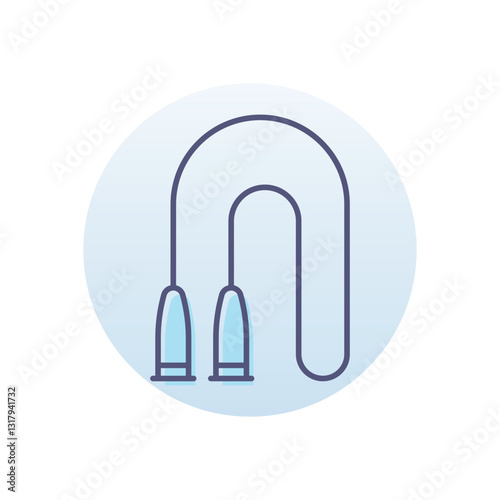 Skipping Rope Vector icon
