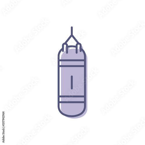 Punching Ball Vector icon