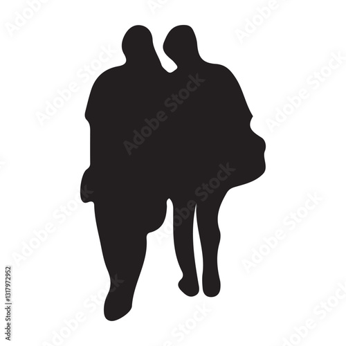 couple silhouette