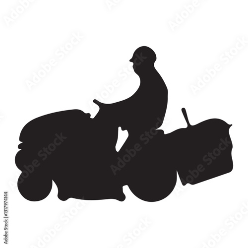 farmer silhouette