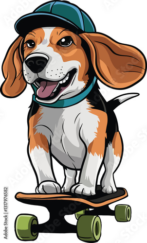 Beagle Skater