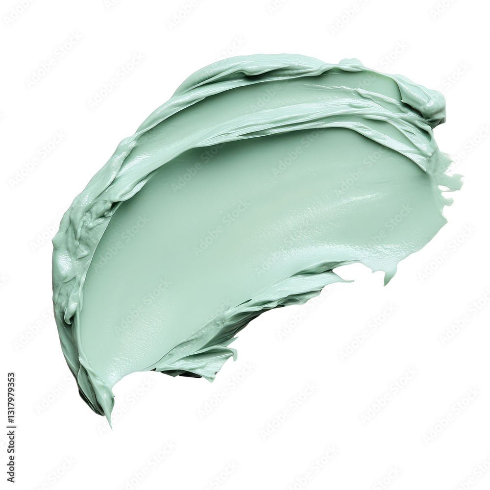 Smooth Application of Soft Green Creamy Texture Ideal for Beauty and Skincare Products, Artistic Background for Cosmetic Marketing and Branding Visuals Smooth Application of Soft Green Creamy Texture Ideal for Beauty and Skincare Products, Artistic Background for Cosmetic Marketing and Branding Visuals