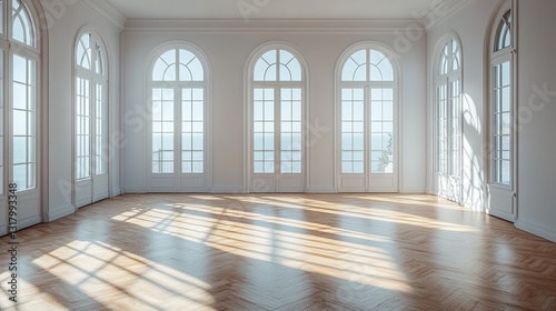 Wallpaper Mural white empty room interior with copy space mock up Torontodigital.ca