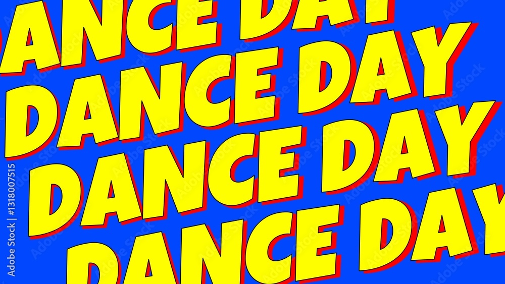 dance day background animation illustration dance day background animation illustration