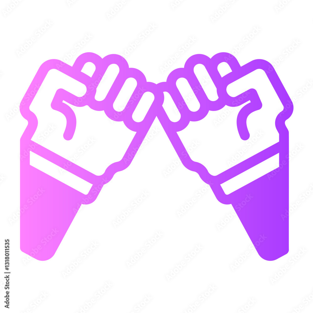 Fototapeta premium raise hand