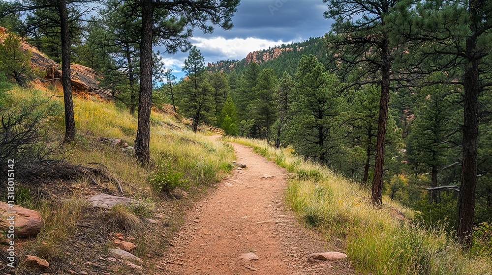 Majestic Mountain Trail: A Scenic Hiking Path Majestic Mountain Trail: A Scenic Hiking Path