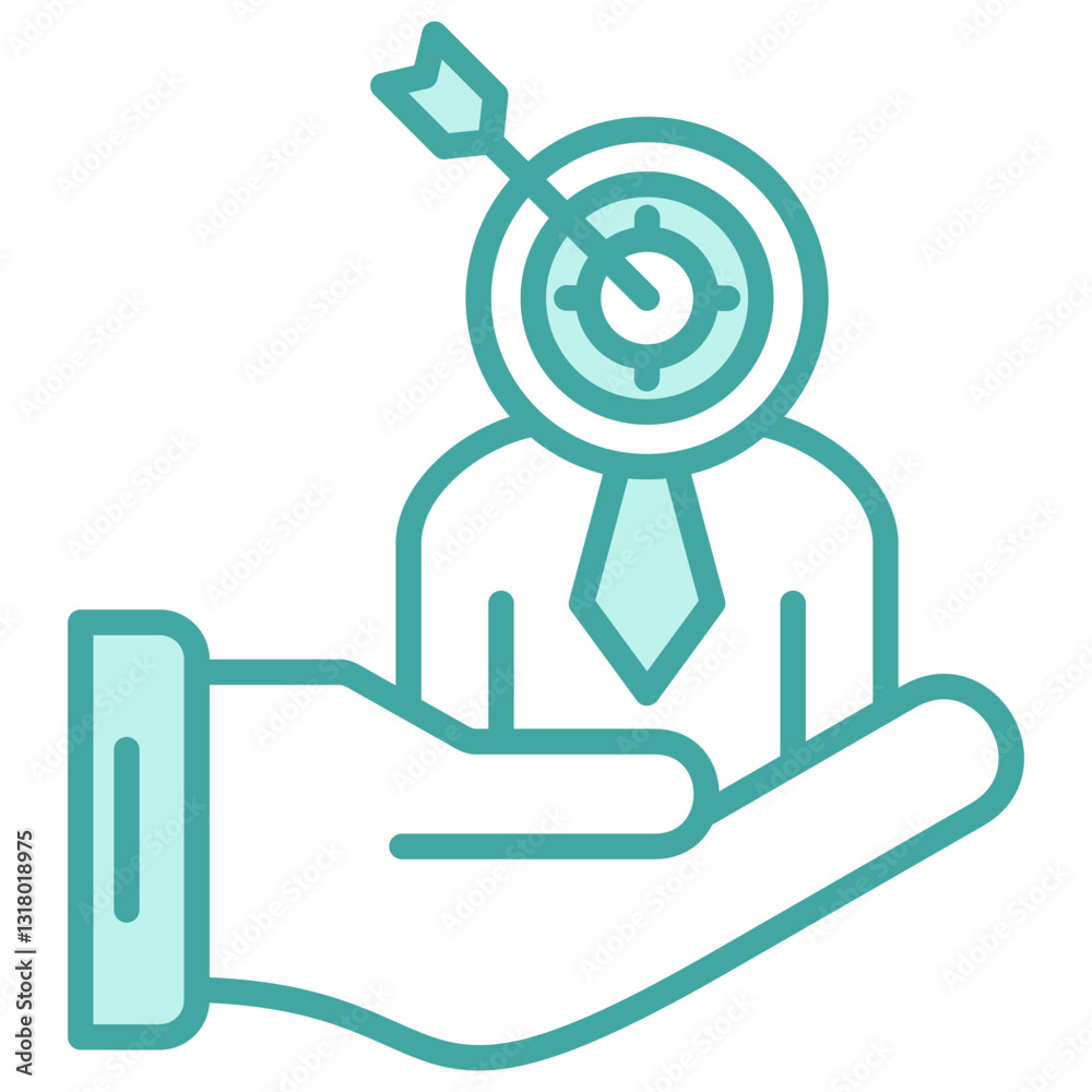 Obraz premium Target Icon