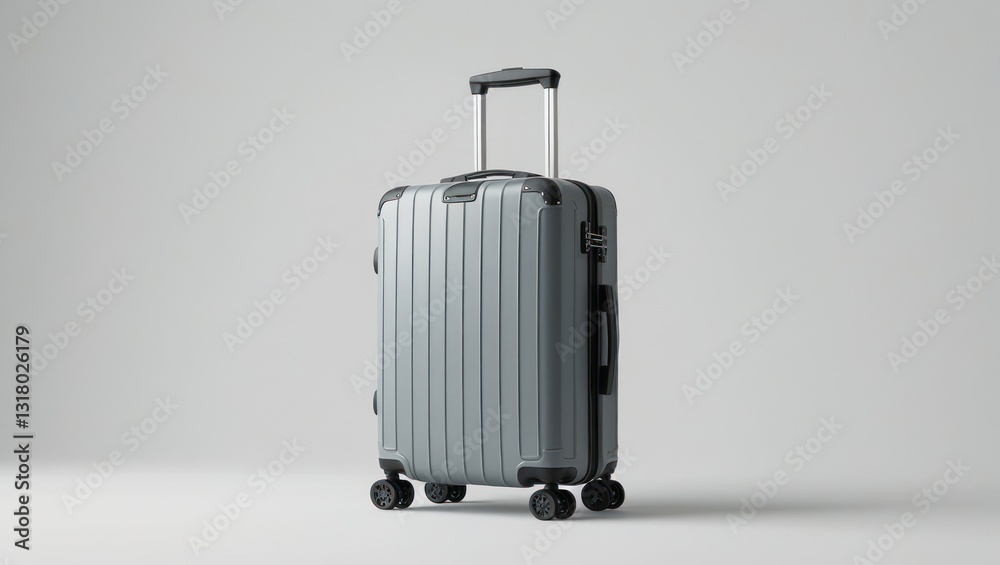 Suitcase Travel Luggage Isolated White Background Suitcase Travel Luggage Isolated White Background