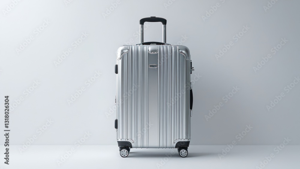 Suitcase Travel Luggage Isolated White Background Suitcase Travel Luggage Isolated White Background