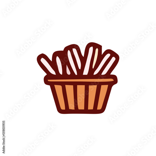 Food courts icons . Outline  food courts vector icons for web design isolated on white background