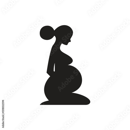 pregnancy logo template