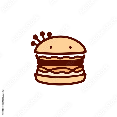 Food courts icons . Outline  food courts vector icons for web design isolated on white background